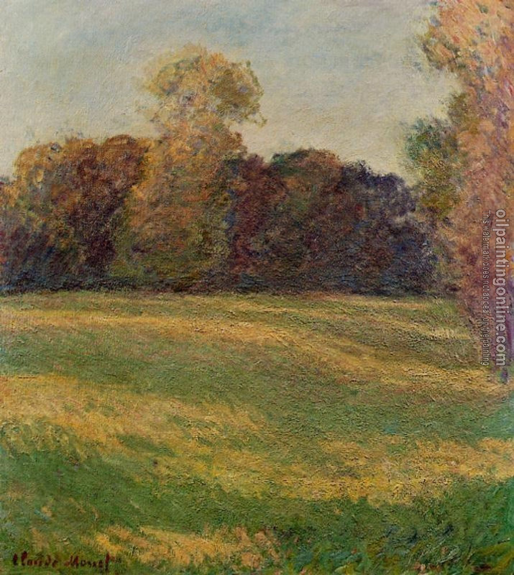 Monet, Claude Oscar - Meadow in the Sun